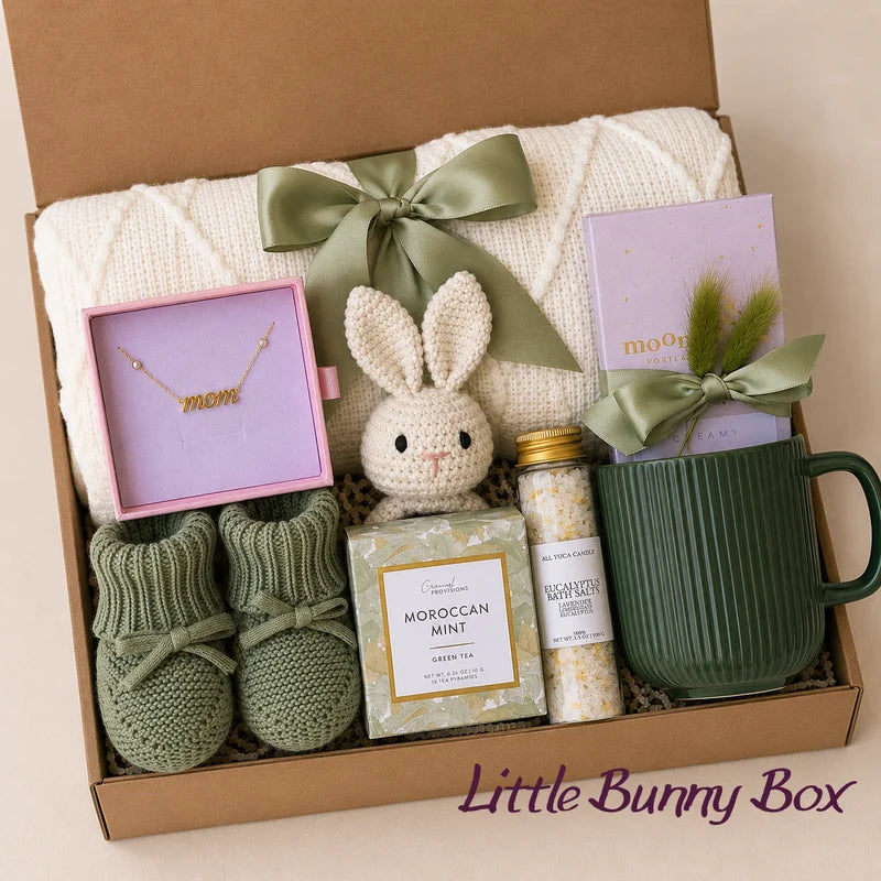 Little Bunny Baby Gift Box — Gift for New Mom & Baby